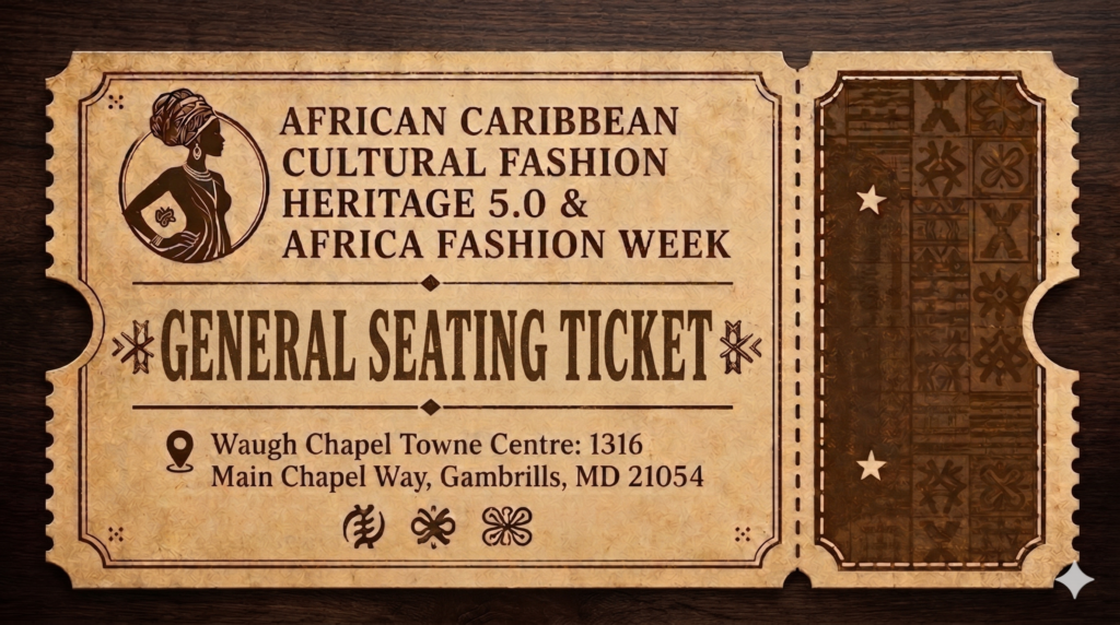 GENERAL SEATING TICKET
