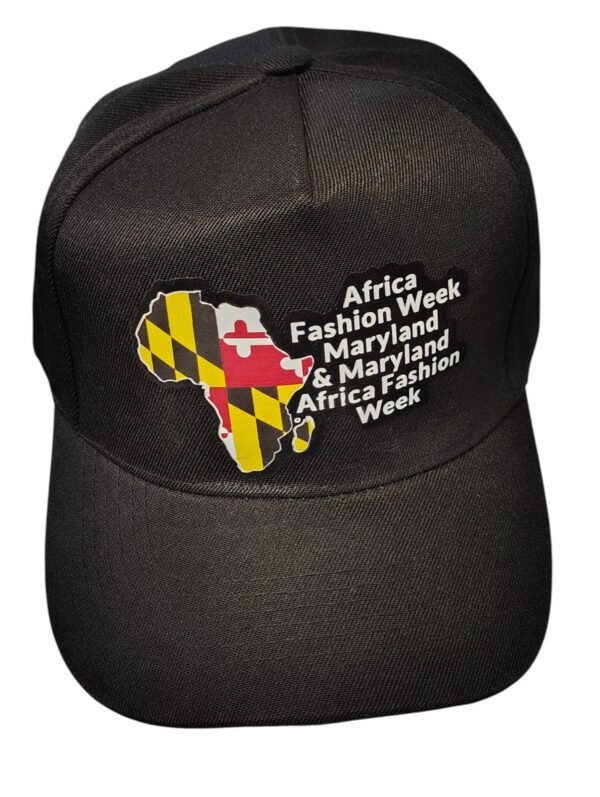 BLACK AFROCENTRIC HANDMADE FACE CAP